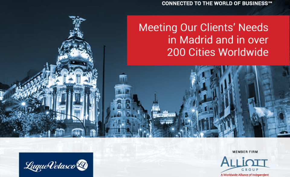 Madrid accountants LUQUEVELASCO auditores join international association of firms 