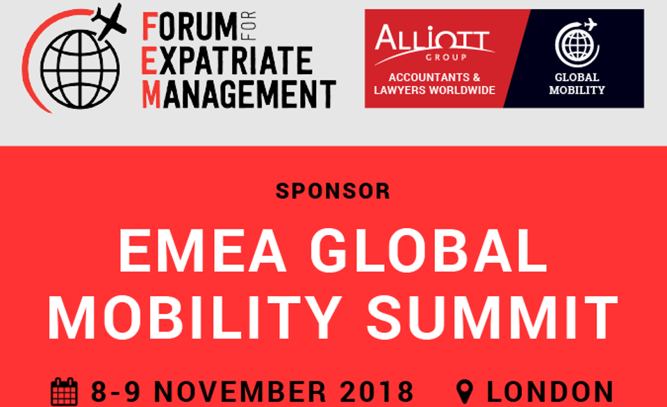Alliott Group to lead panel at Forum for Expatriate Management's EMEA Summit