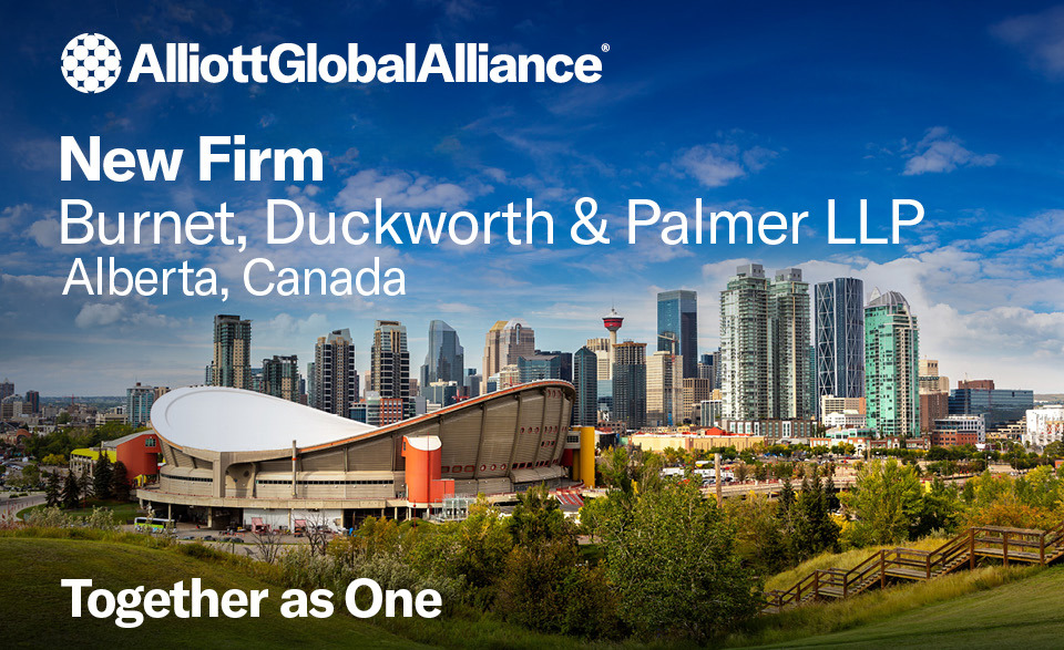 Burnet, Duckworth & Palmer Joins Alliott Global Alliance in Calgary 