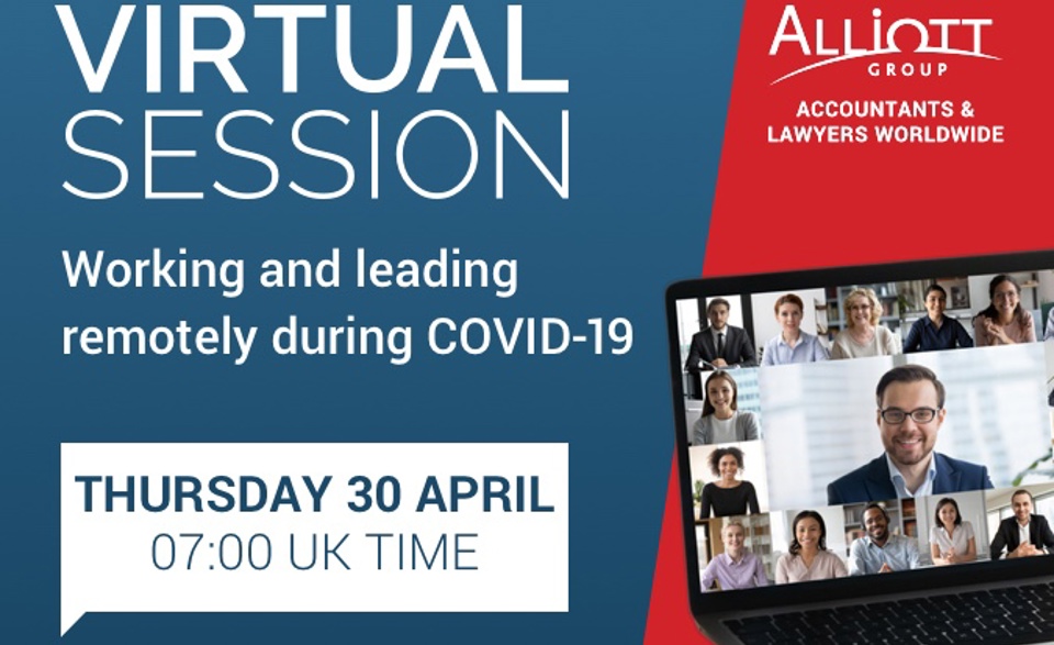 Webinar - Working and Leading Remotely - APAC region