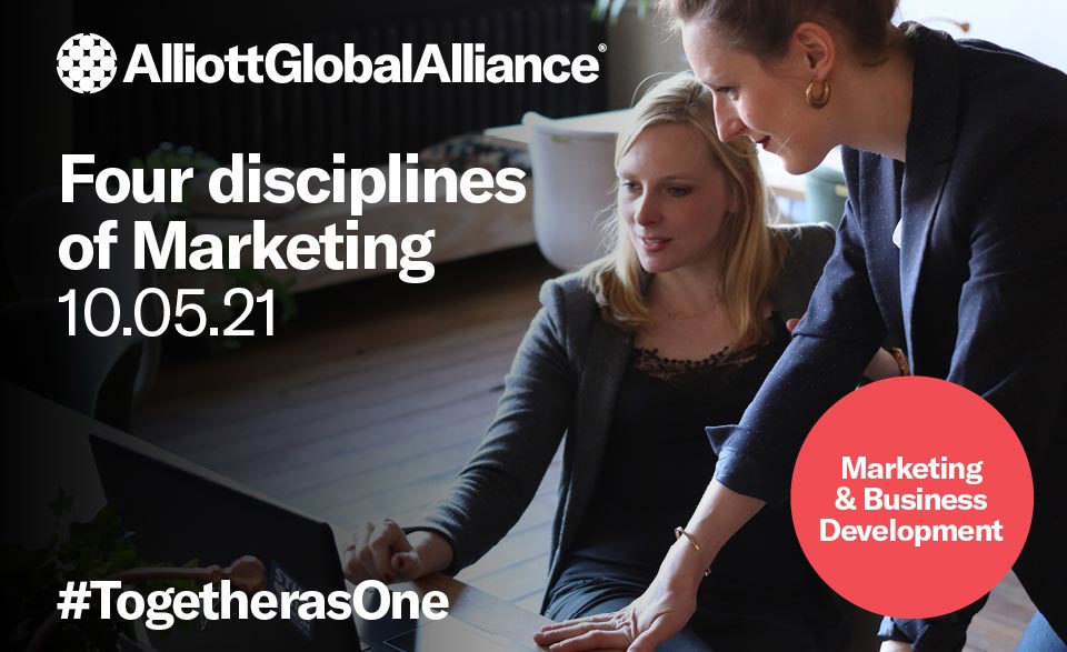  Marketing and business development activities broken down into four disciplines