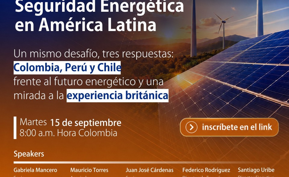 Seguridad energética en América Latina con BritCham Colombia, Peña Mancero, Damma Legal Advisors y az