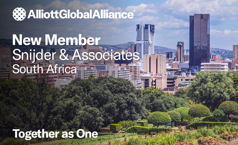 South African accounting firm Snijder & Associates joins Alliott Global Alliance 