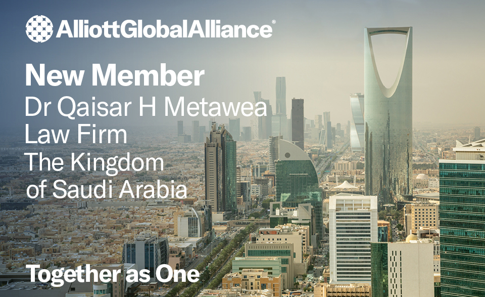 Dr Qaisar H Metawea Law Firm joins AGA in Saudi Arabia