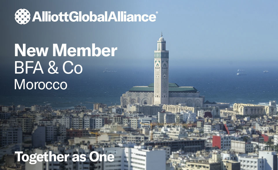 Law firm BFA appointed to represent Alliott Global Alliance in Morocco