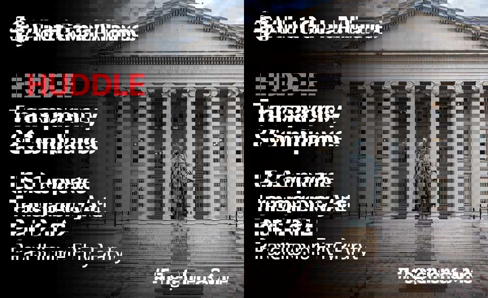 U.S. Corporate Transparency Act Huddle, Part 2 of 2: Practitioner Pity Party