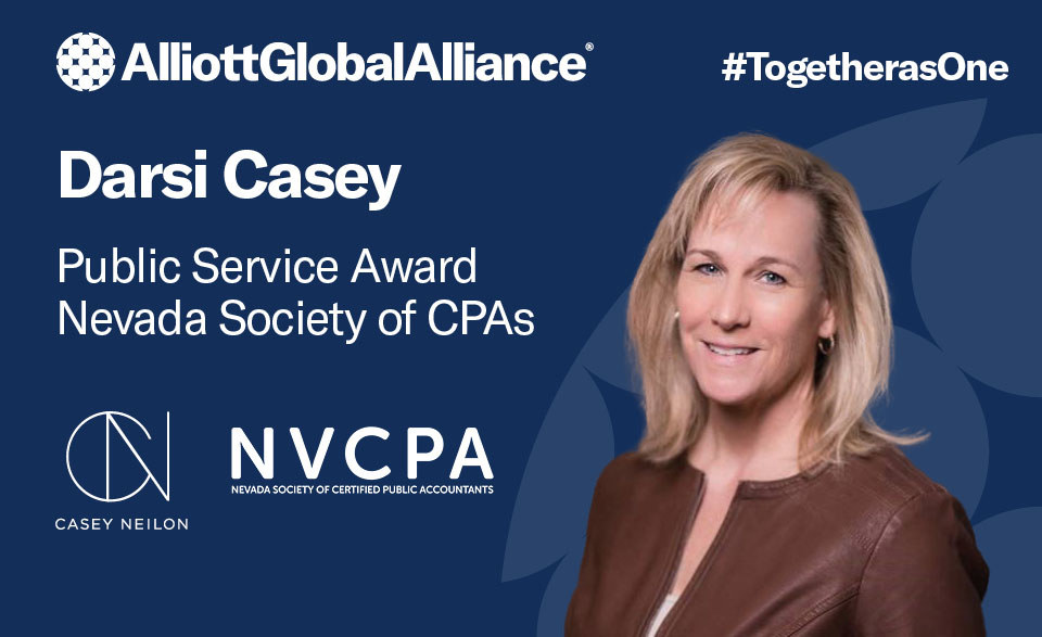 Darsi Casey selected for Public Service Award