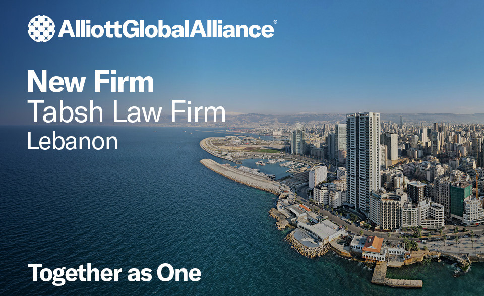 Alliott Global Alliance Admits Tabsh Law Firm in Lebanon 
