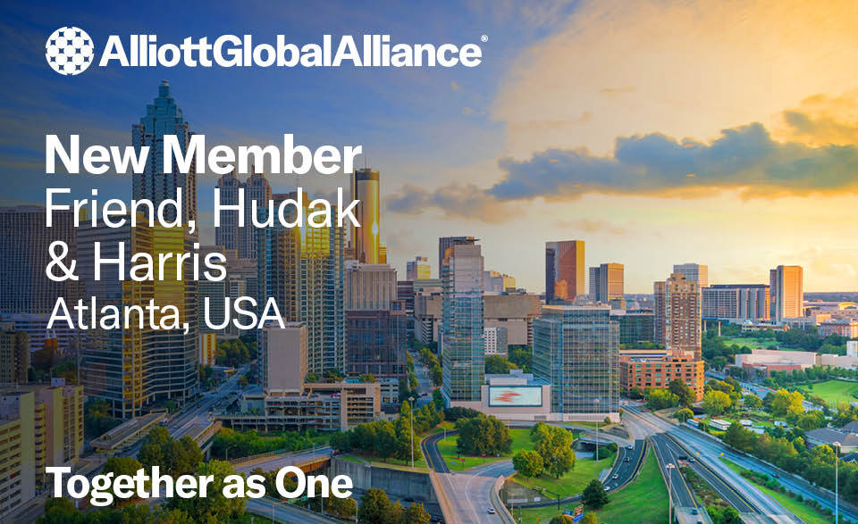 Alliott Global welcomes US law firm Friend, Hudak & Harris in Atlanta 