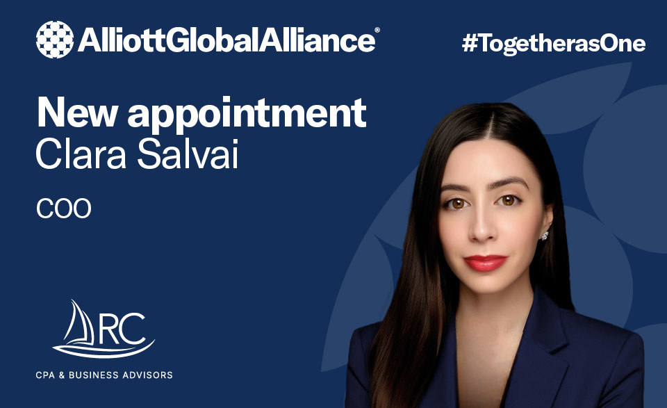 Clara Salvai joins AGA accounting member RC CPA’s as COO