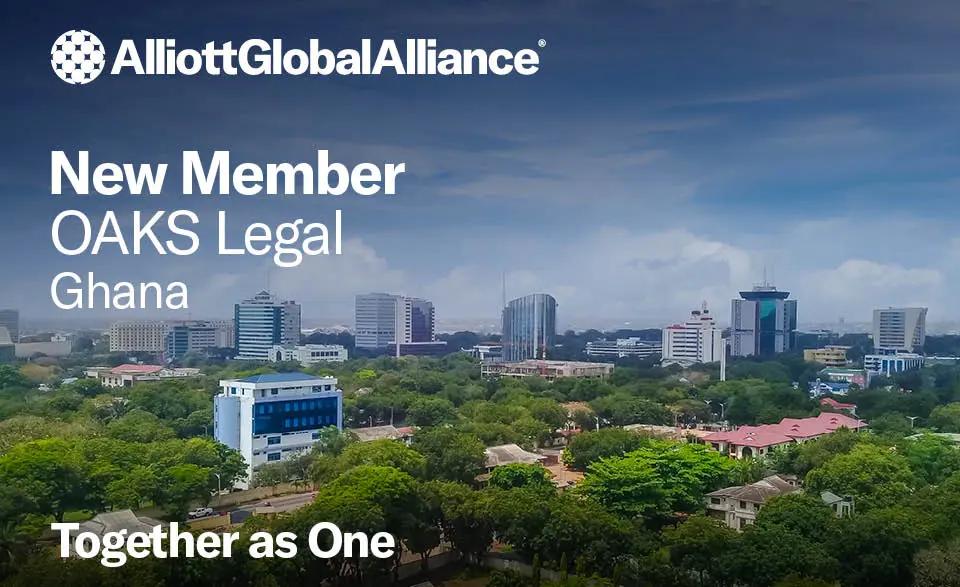 OAKS  Legal joins Alliott Global Alliance in Ghana